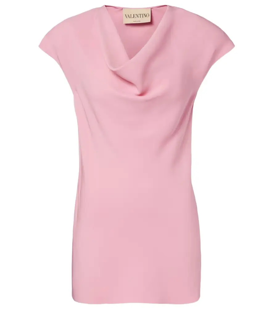 Valentino Cady Couture draped top