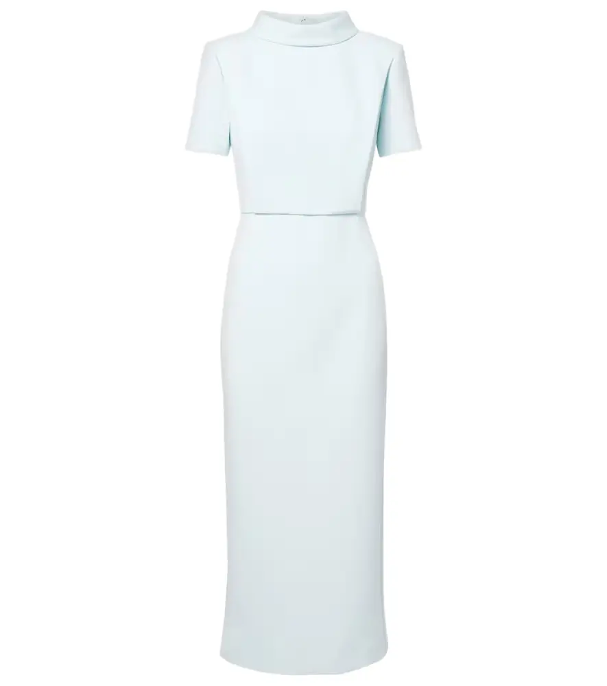 Roland Mouret Crêpe midi dress