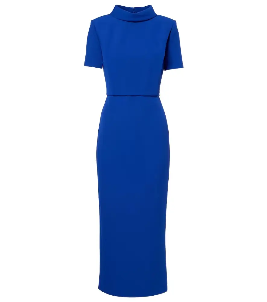 Roland Mouret Crêpe midi dress