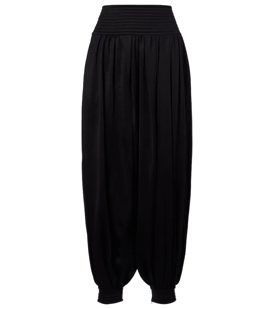 Alaia Alaïa Wool-blend balloon pants