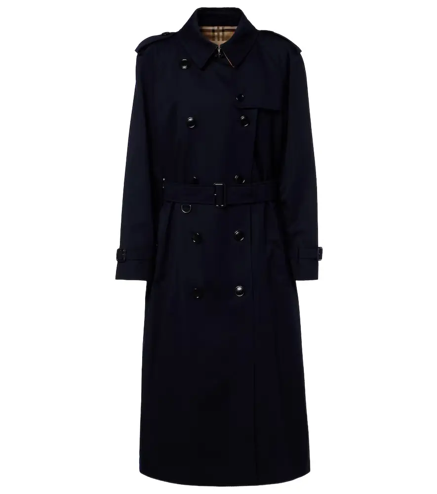 Burberry Cotton gabardine trench coat