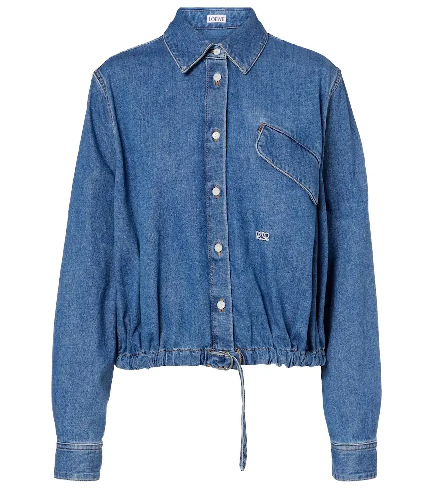 Loewe Double L denim shirt
