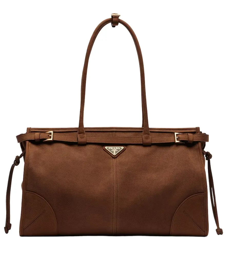 Prada Bonnie Large leather shoulder bag