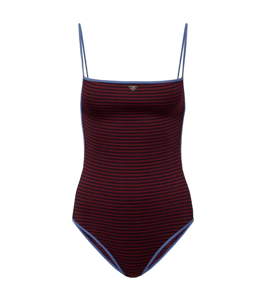 Prada Striped swimsuit