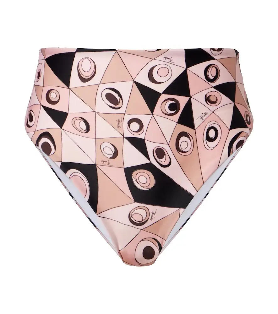 Pucci Occhi high-rise bikini bottoms