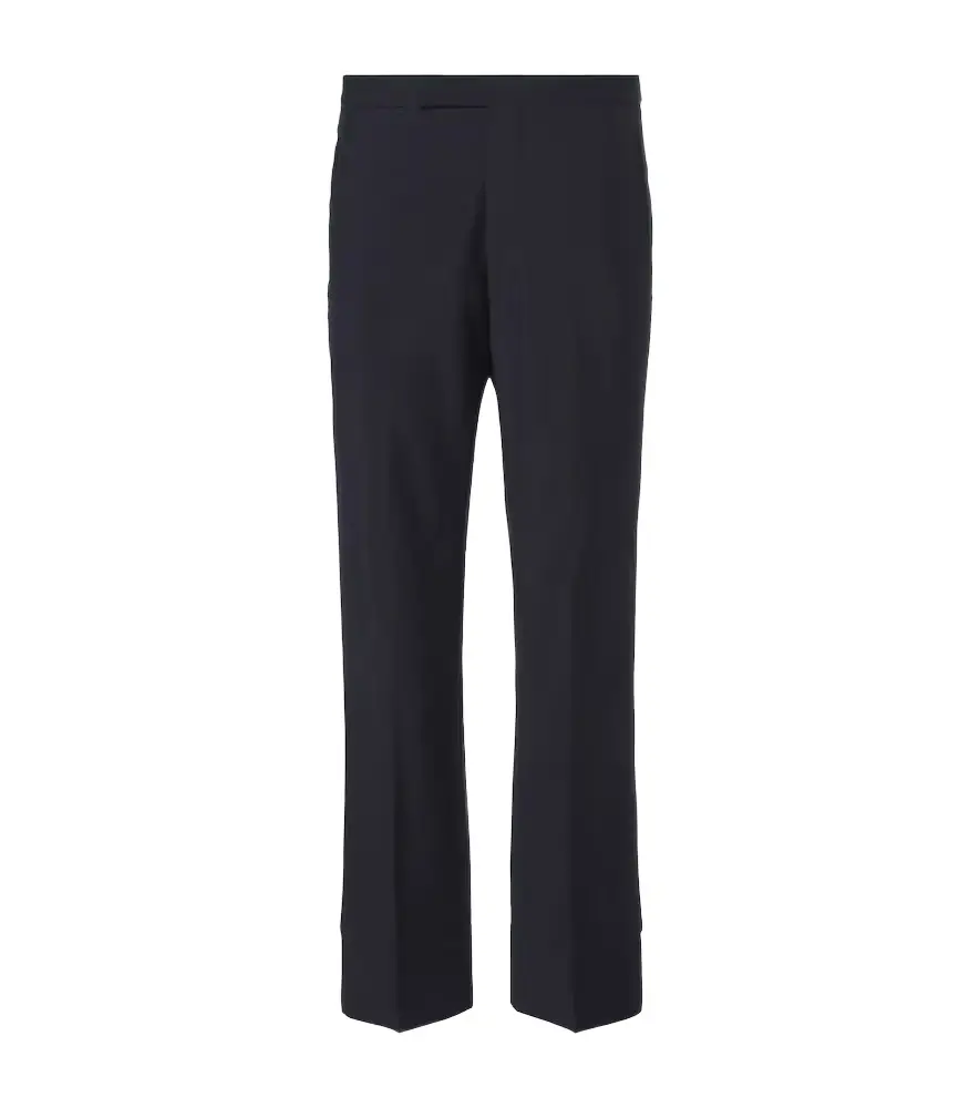 Prada Wool and mohair straight pants
