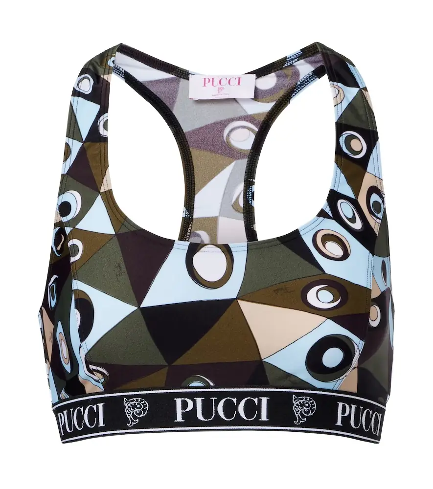 Pucci Occhi sports bra