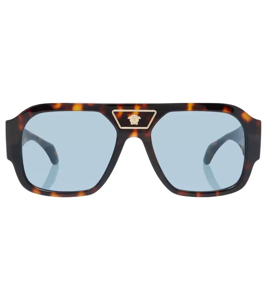 Versace Rectangular sunglasses