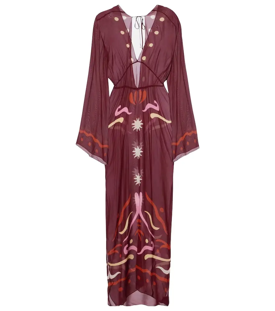 Cala de la Cruz Odele printed maxi dress