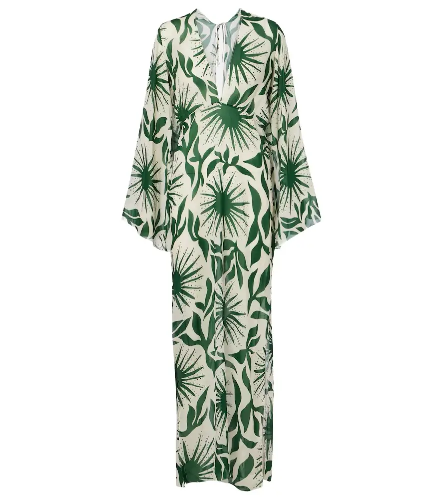 Cala de la Cruz Odele printed maxi dress