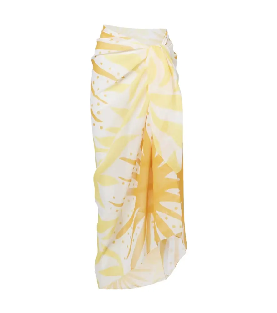 Cala de la Cruz Luana printed beach cover-up