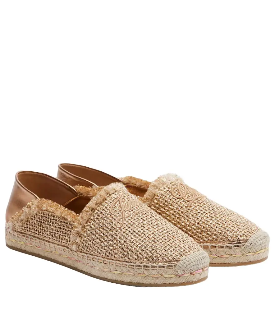 Jimmy Choo Avi woven espadrilles
