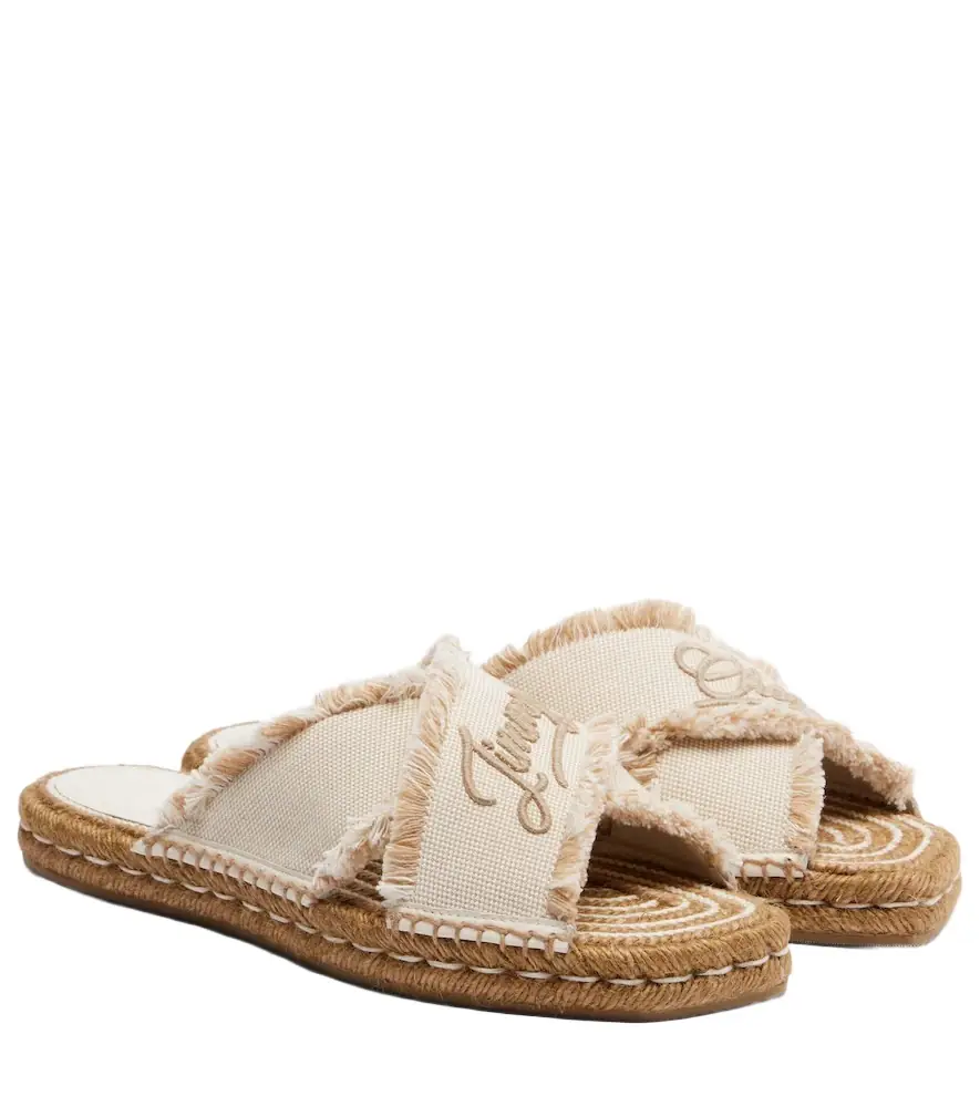 Jimmy Choo Aciel woven espadrille sandals