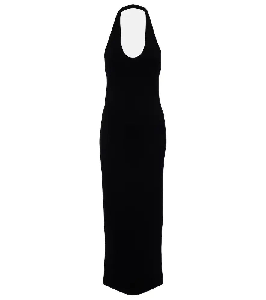 Toteme Knitted halterneck midi dress