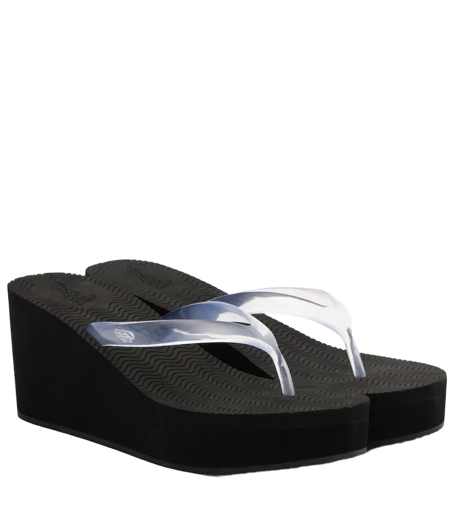 Ancient Greek Sandals Etheria platform thong sandals