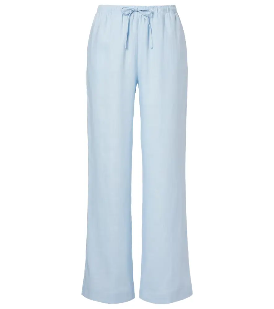 Asceno Aurelia linen wide-leg pants