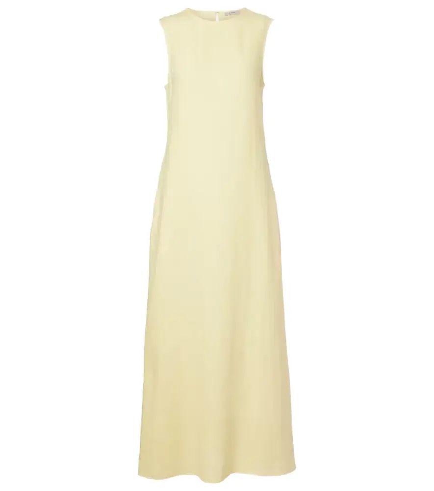 Asceno Tallin linen maxi dress
