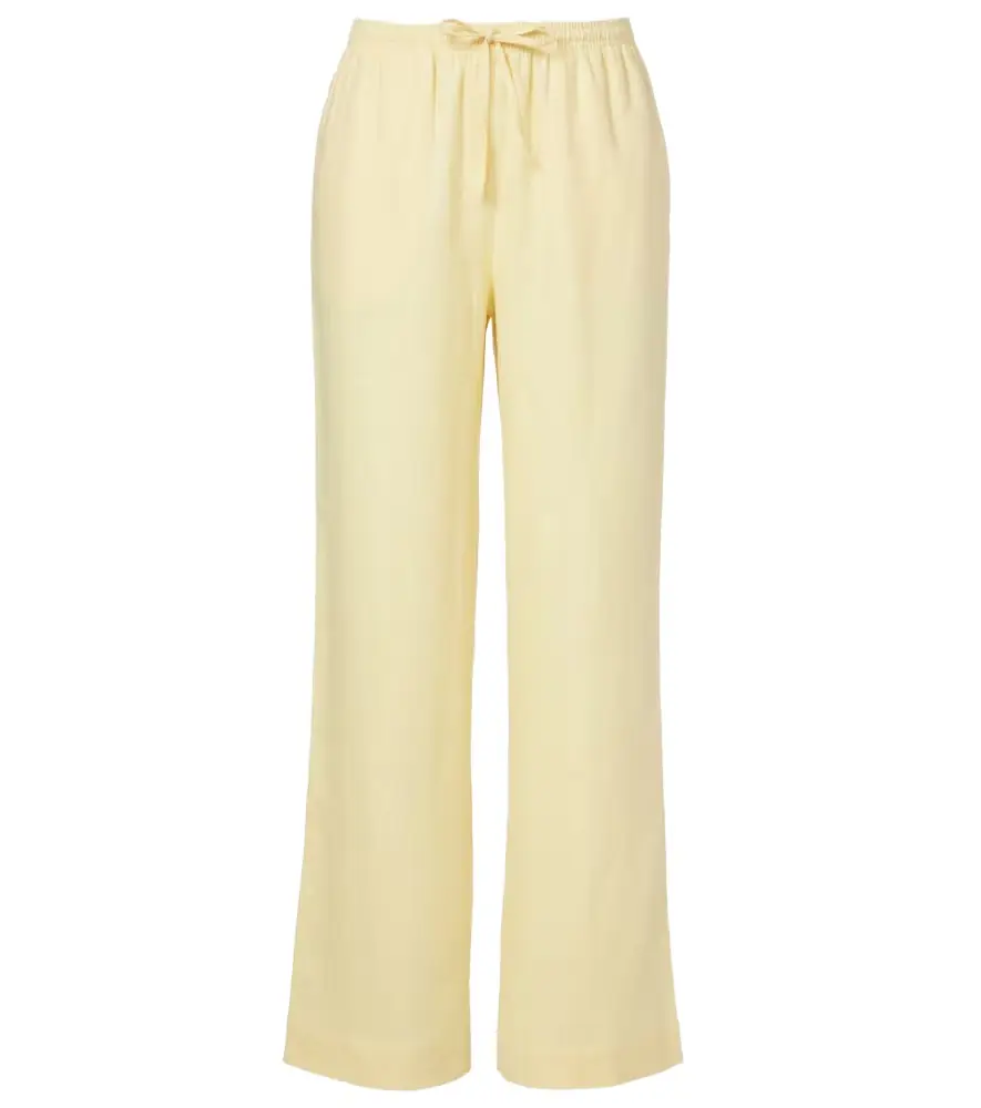 Asceno Aurelia linen wide-leg pants