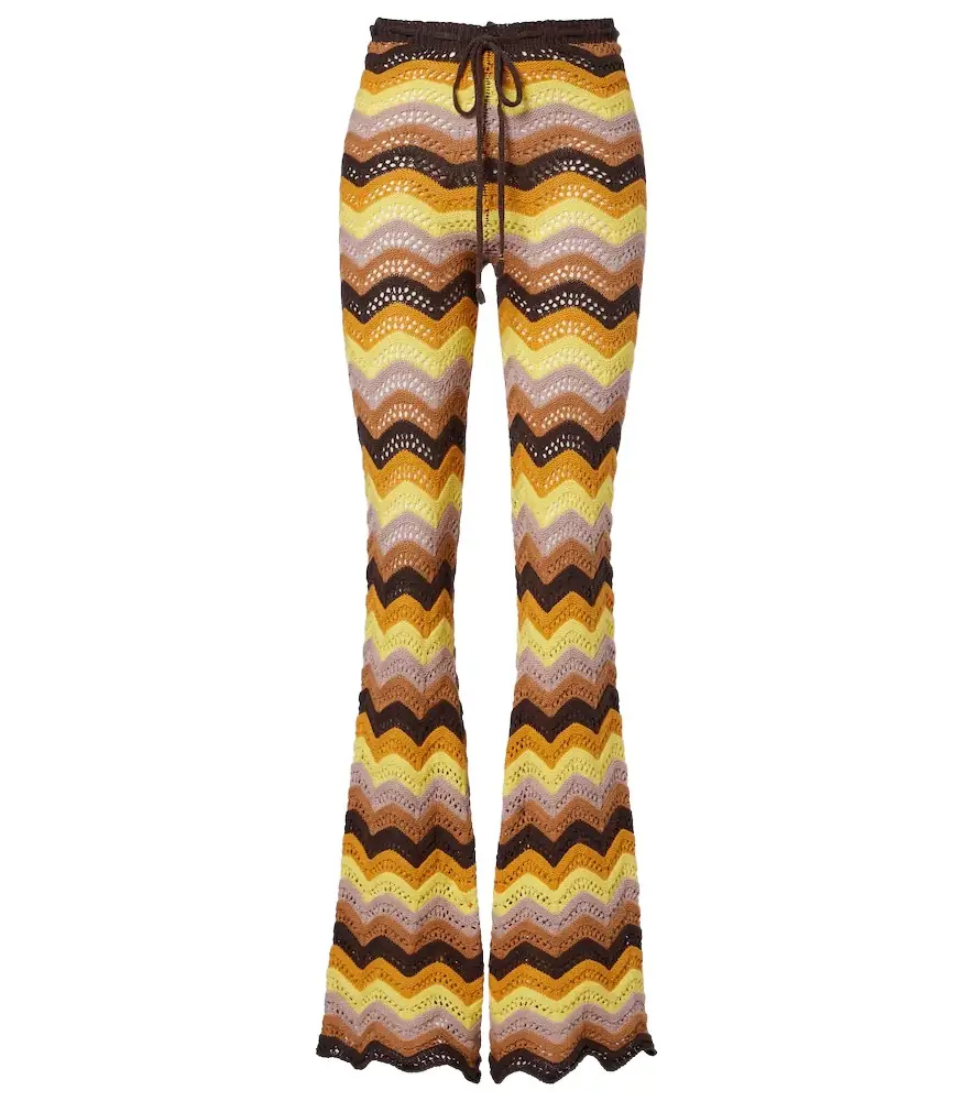Bananhot Kim cotton-blend flared pants