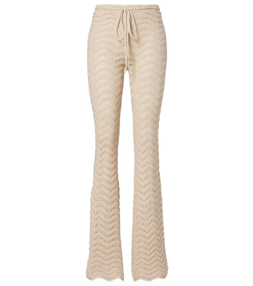 Bananhot Kim cotton-blend flared pants