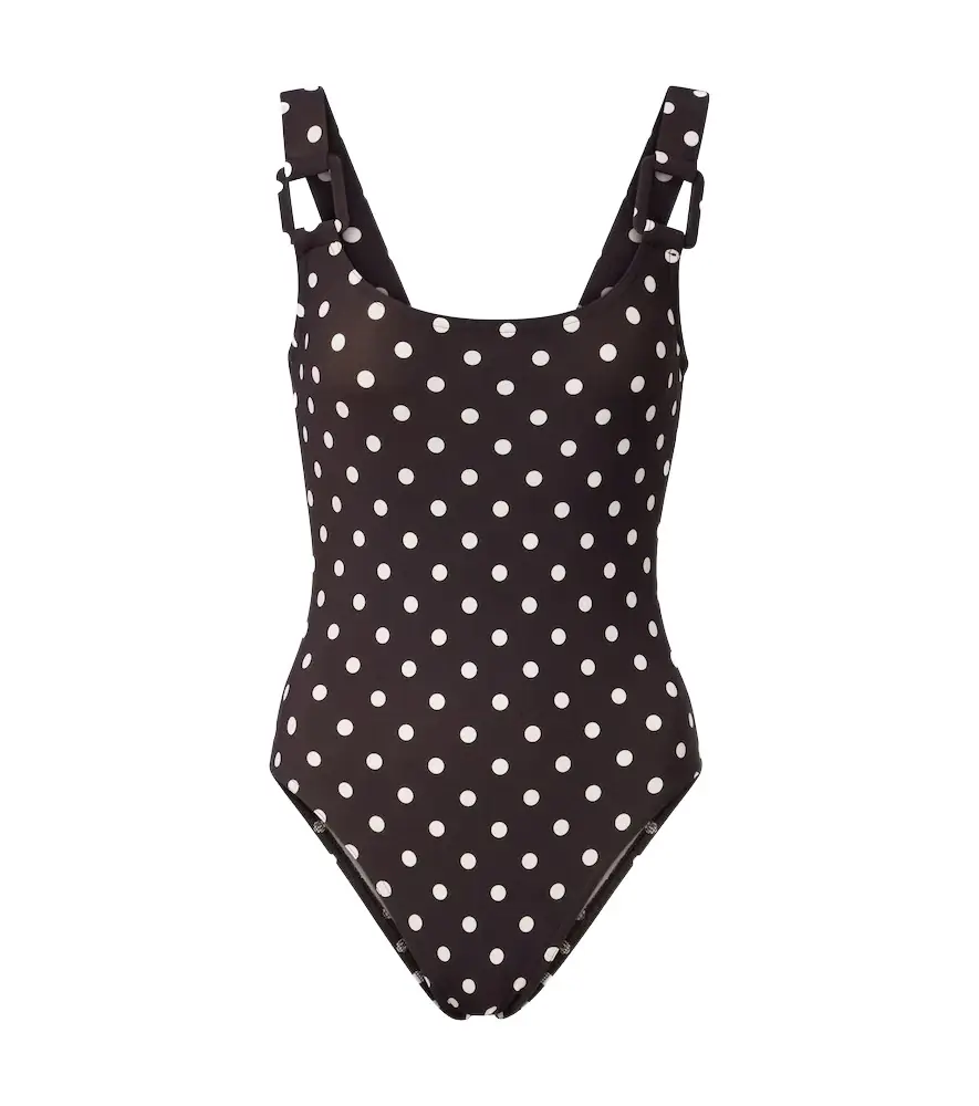 Karla Colletto Polka-dot swimsuit