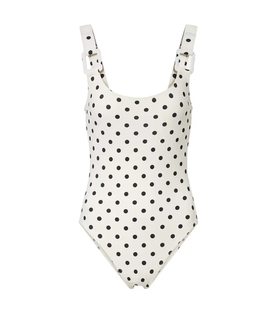 Karla Colletto Polka-dot swimsuit
