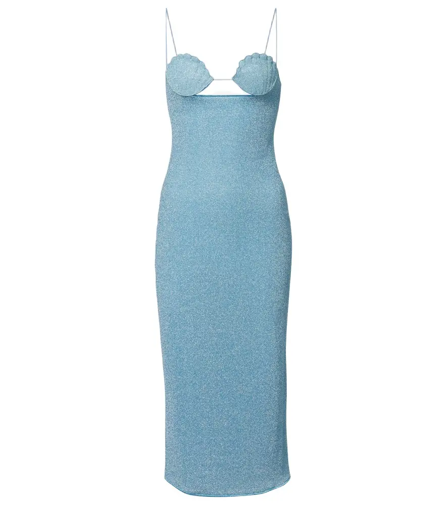 Oseree Oséree Lumière midi dress