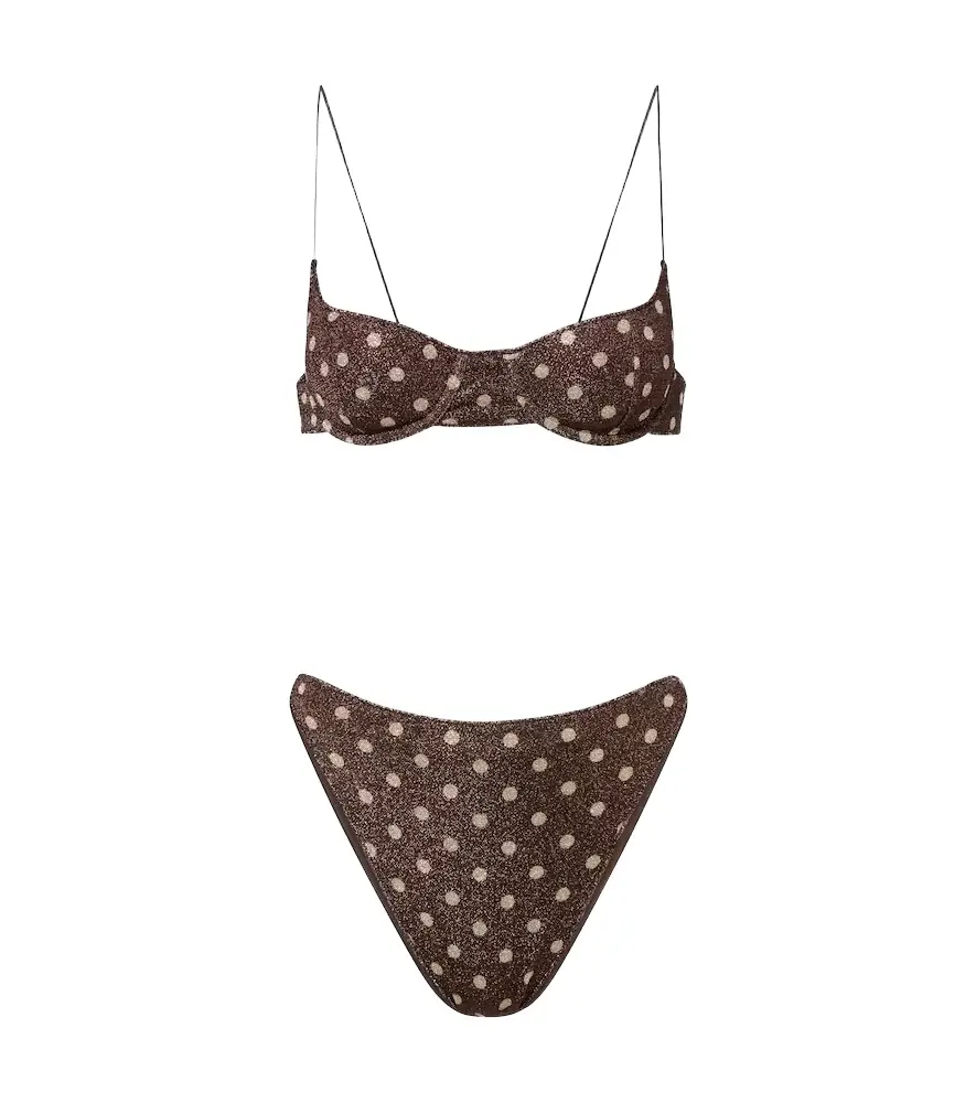 Oseree Oséree Lumière polka-dot bikini