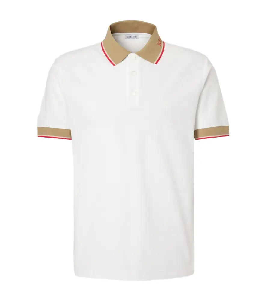 Burberry Evan cotton polo shirt