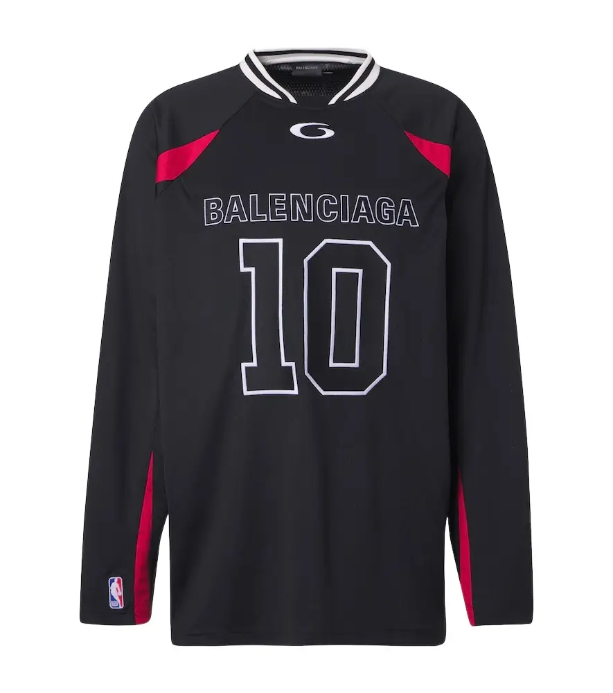Balenciaga x NBA logo jersey T-shirt