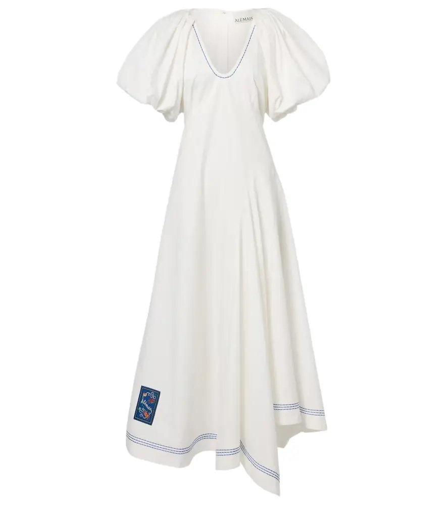 Alemais Alémais Cotton maxi dress