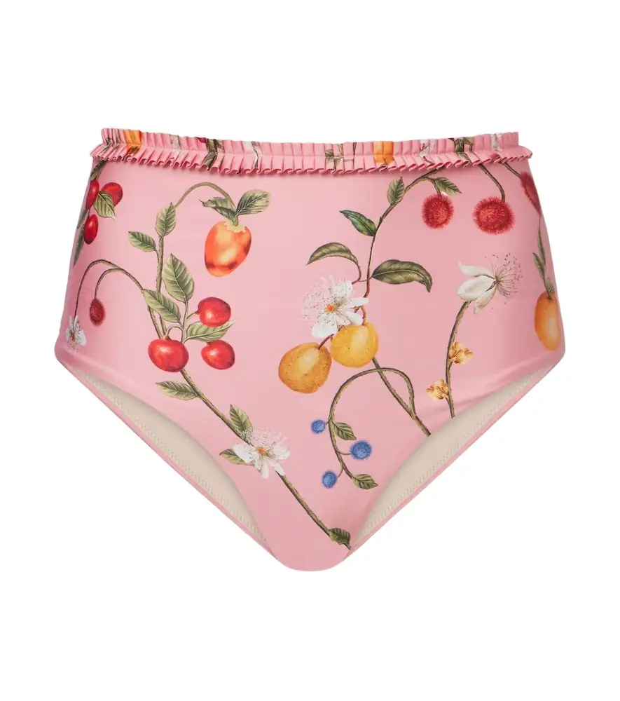 Agua by Agua Bendita Nopal printed bikini bottoms