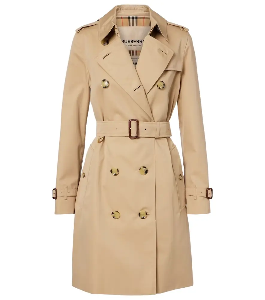 Burberry Cotton gabardine trench coat