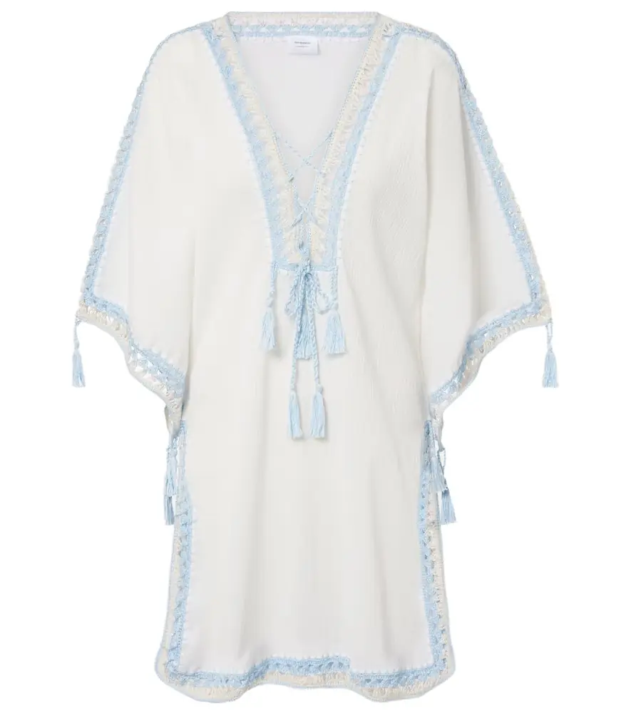 Anna Kosturova Crochet cotton kaftan
