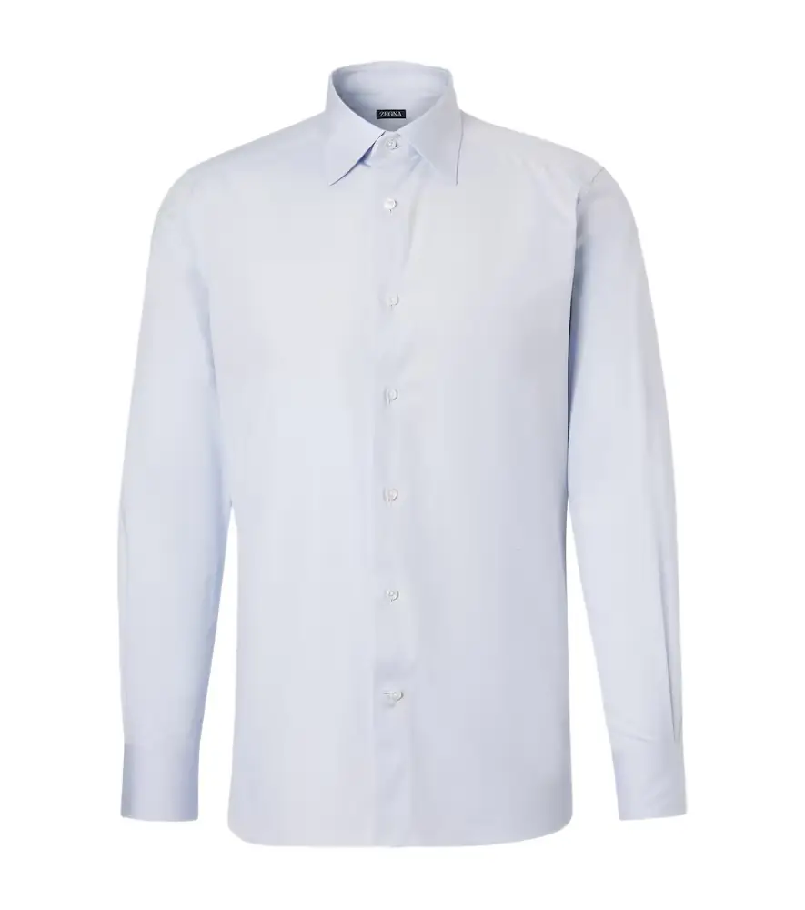 Zegna Cotton-blend shirt