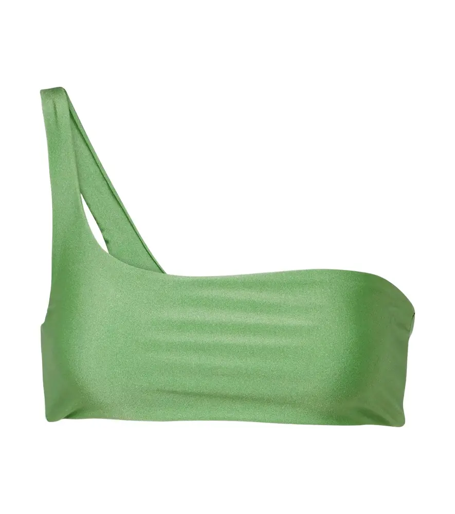 Jade Swim Eliza one-shoulder bikini top
