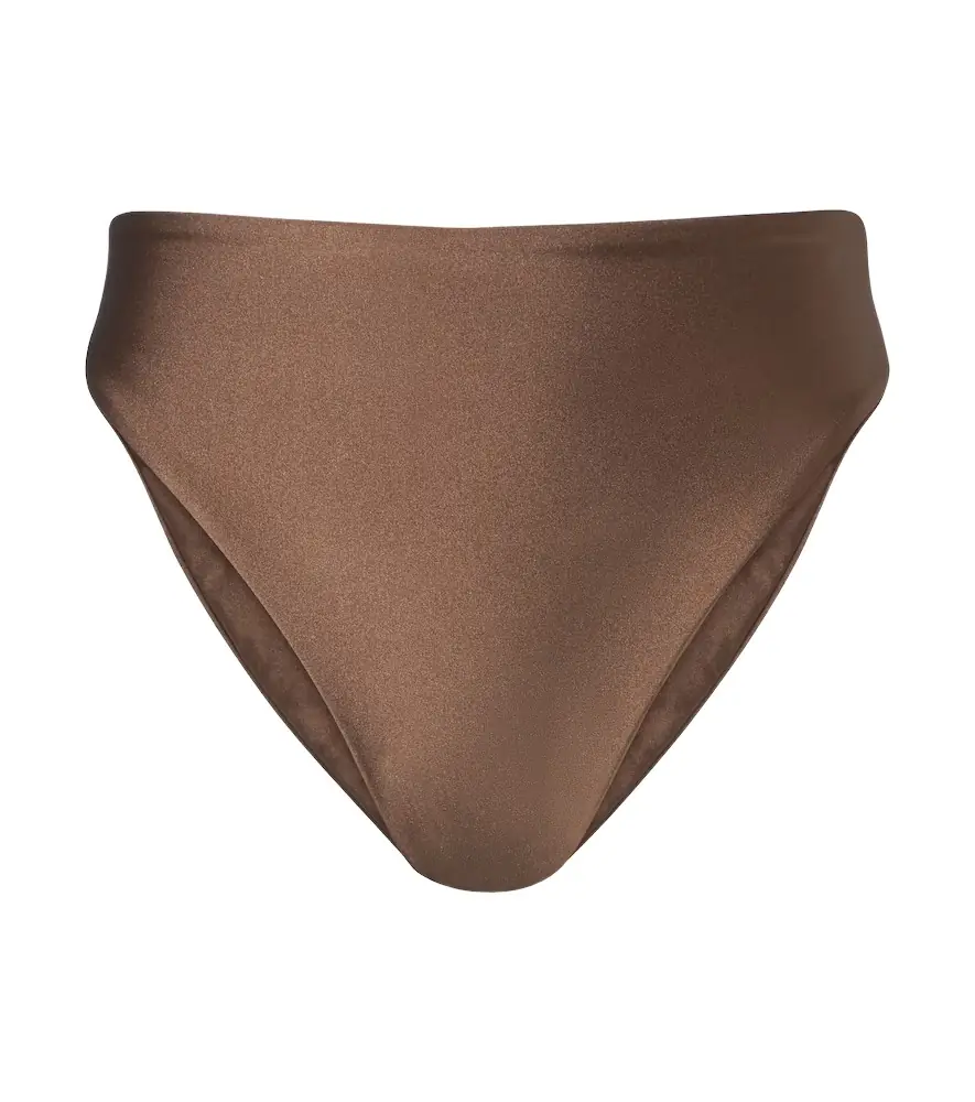 Jade Swim Incline high-rise bikini bottoms