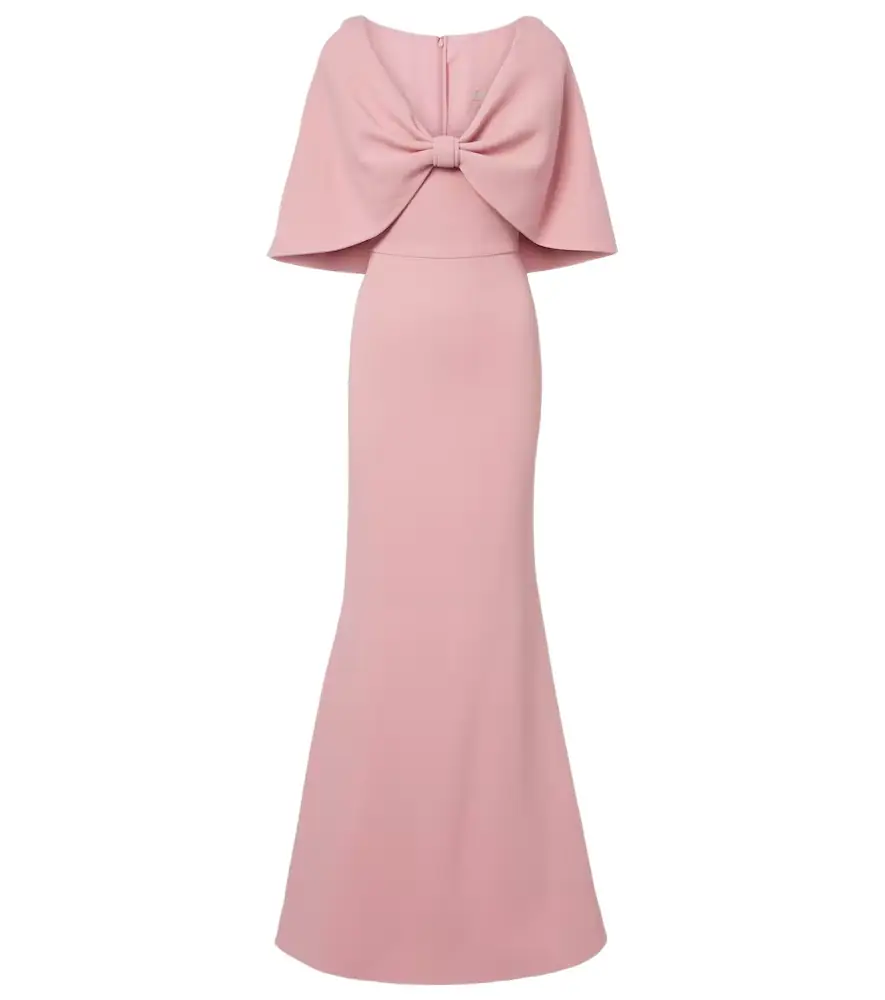 Elie Saab Caped cady gown