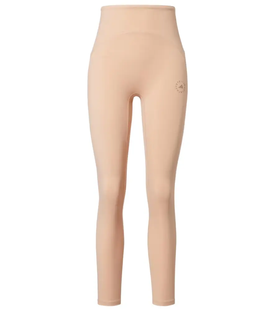 Adidas by Stella McCartney Ruched high-rise leggings