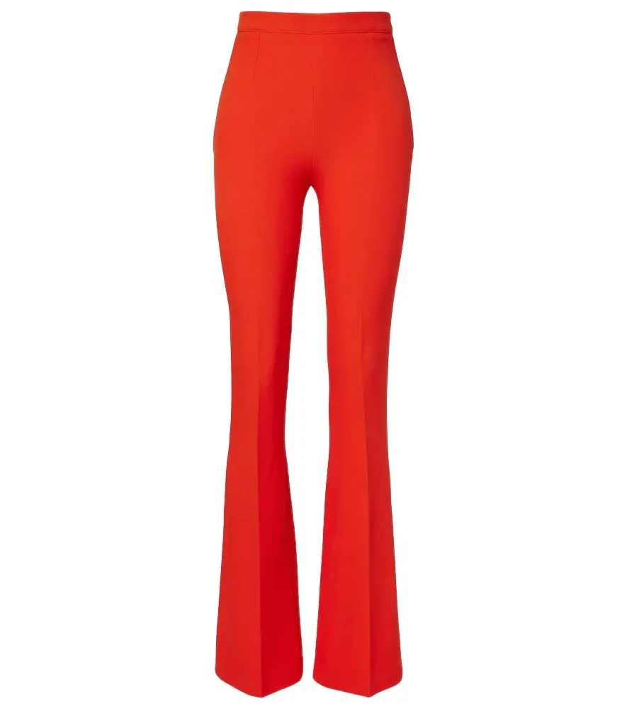 Safiyaa Alexa crêpe flared pants