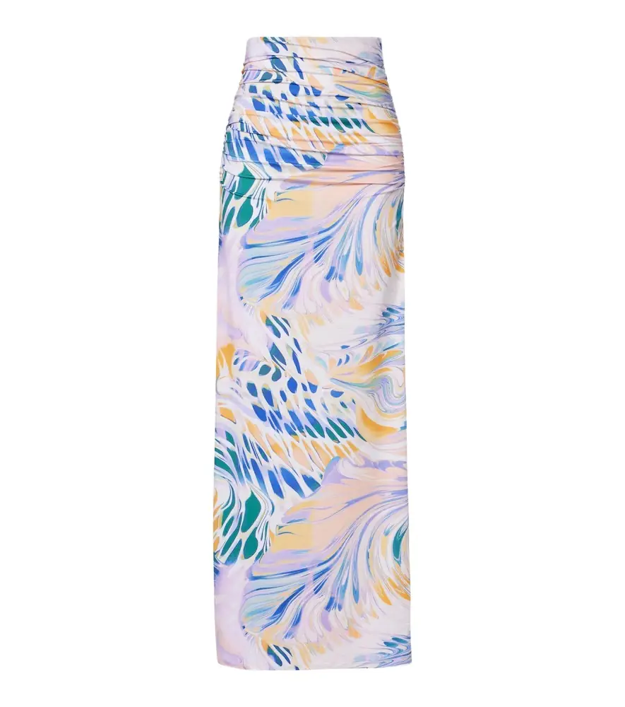 Alexandra Miro Gia printed maxi skirt