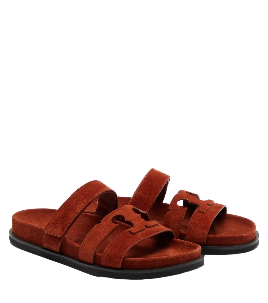 Tory Burch Ines suede slides