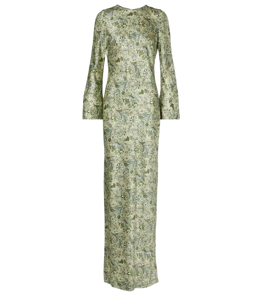 veronica beard gemma maxi dress Veronica Beard Gemma Maxi Dress | Lemongrass Multi