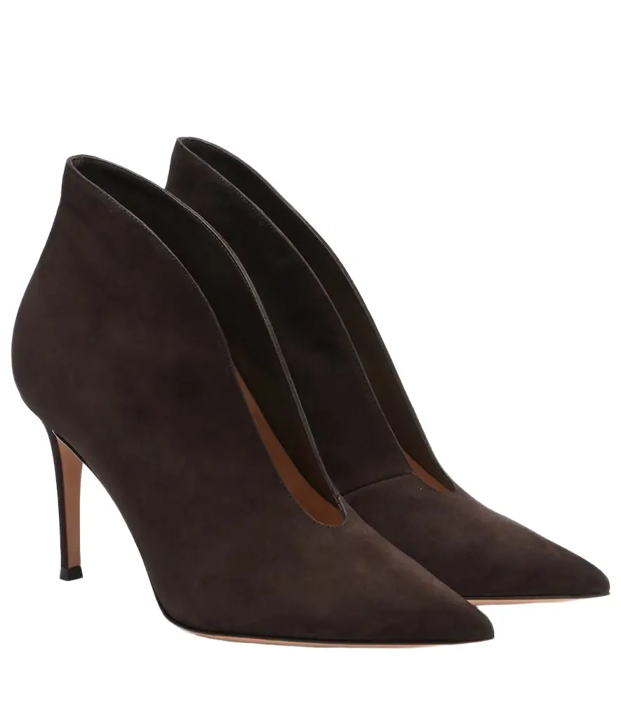 Gianvito Rossi Vania suede pumps