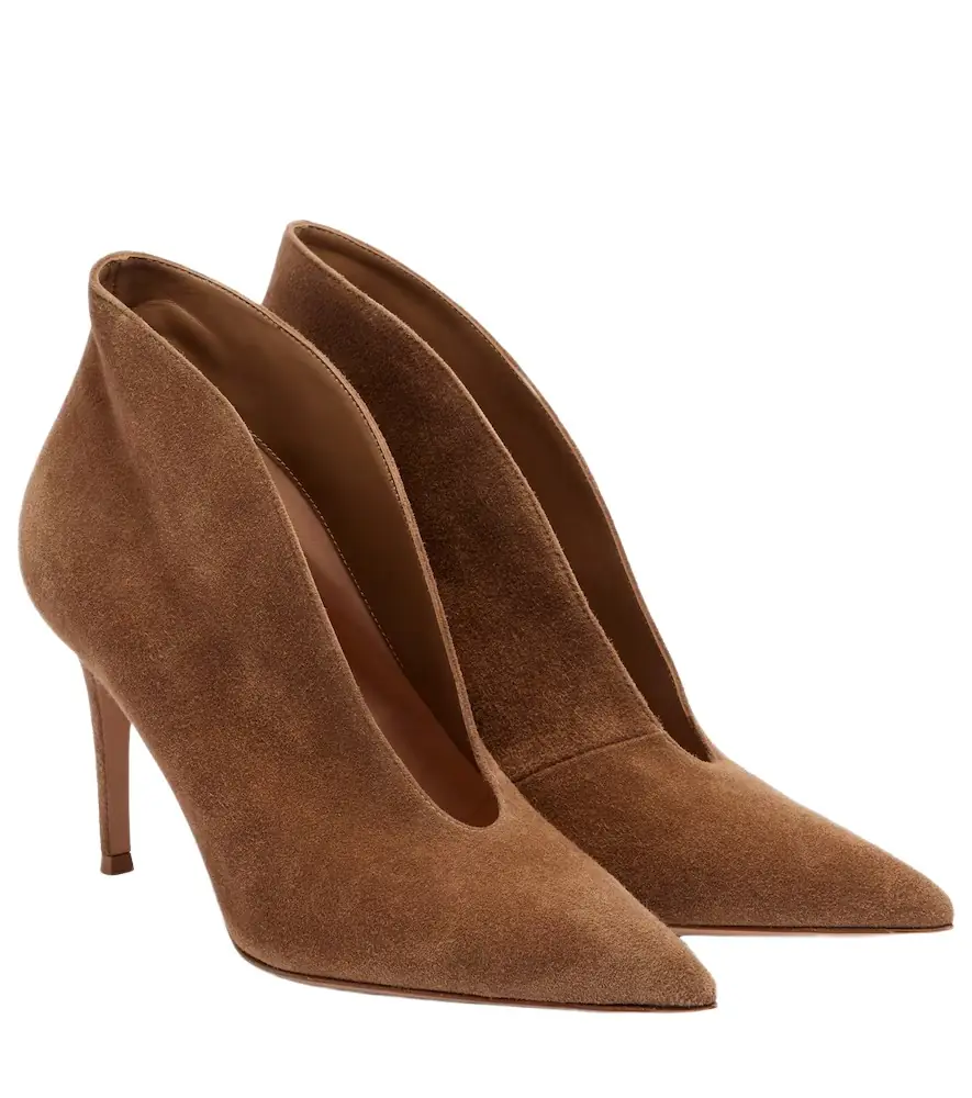 Gianvito Rossi Vania suede pumps