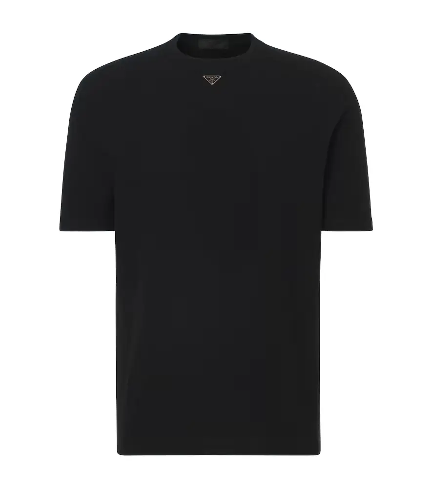 Prada Logo cotton T-shirt