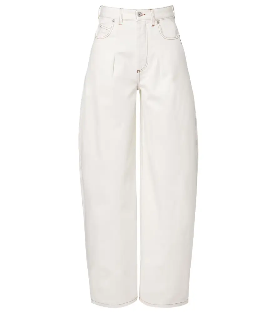 Jacquemus Ovalo De-Nîmes barrel-leg jeans