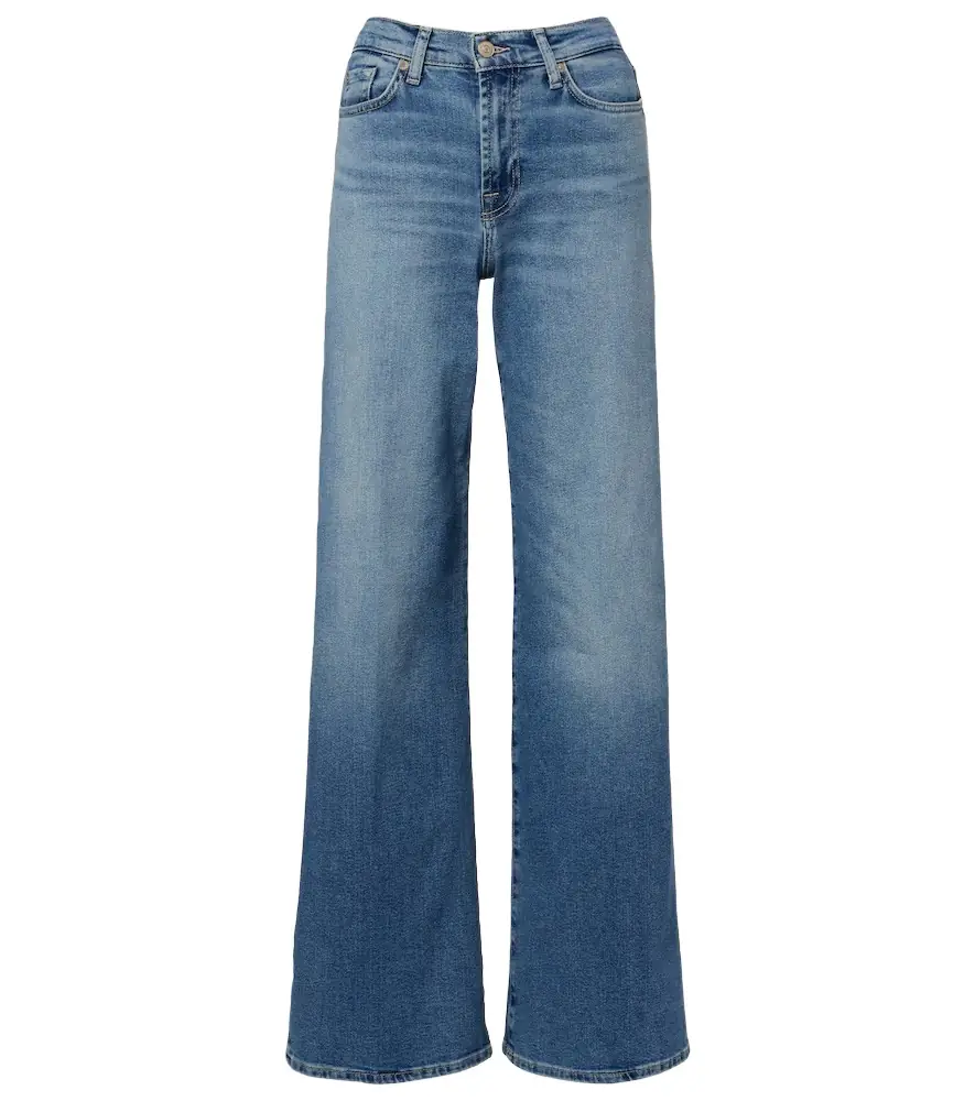 7 For All Mankind Lotta wide-leg jeans