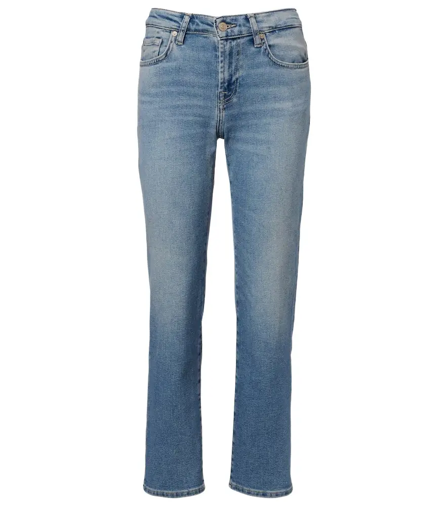 7 For All Mankind Calie straight jeans