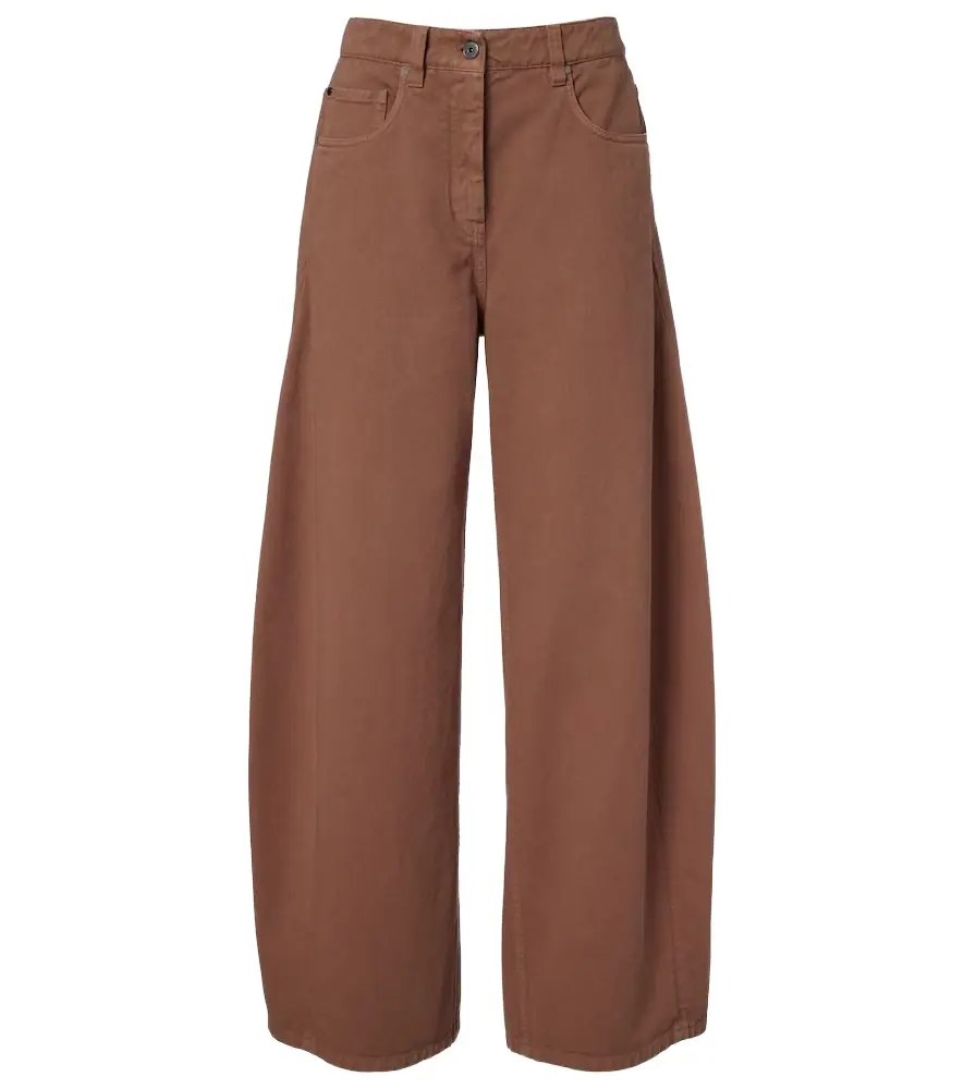 Brunello Cucinelli Monili wide-leg jeans